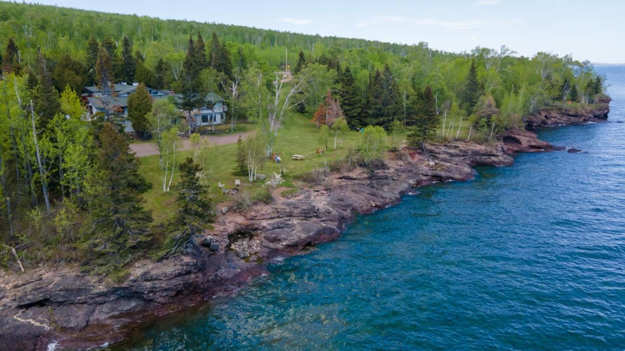 Thomsonite Inn On Lake Superior Grand Marais Esterno foto