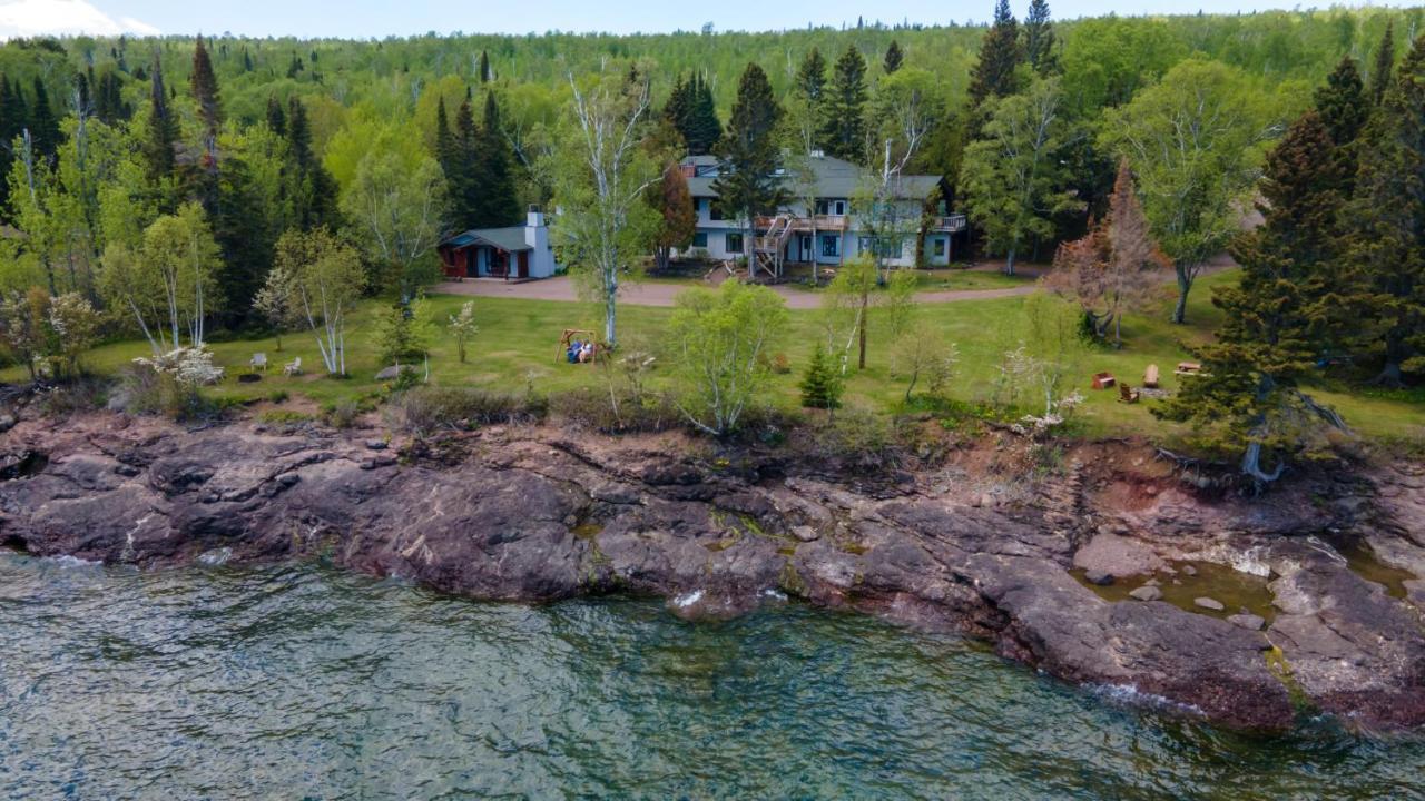 Thomsonite Inn On Lake Superior Grand Marais Esterno foto